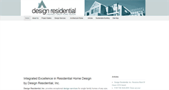 Desktop Screenshot of designresidential.biz